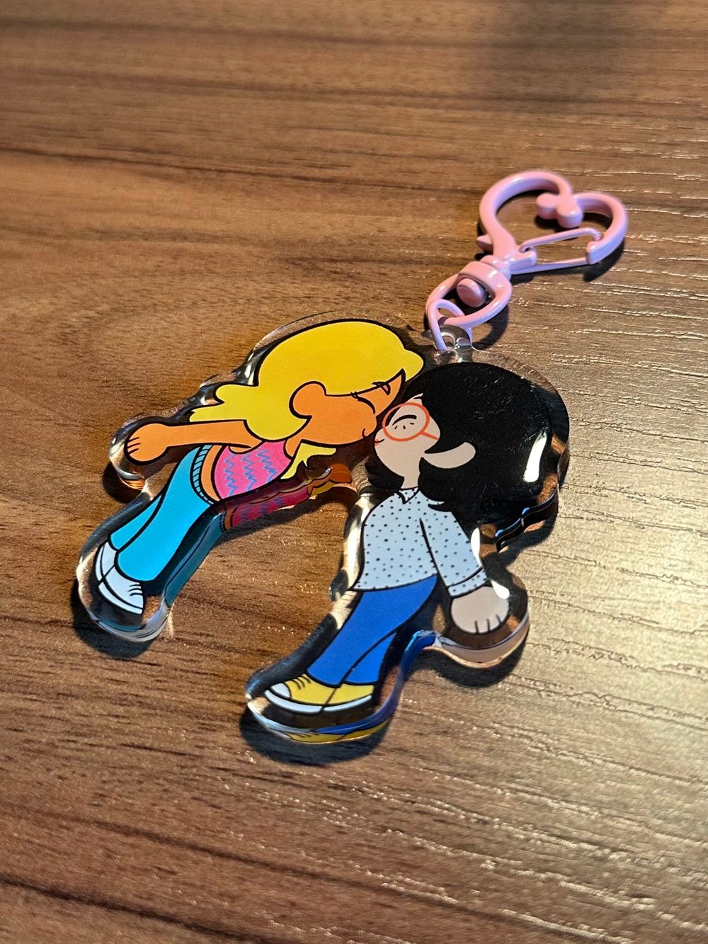 Tomodachi Lesbians 2.5 Epoxy Charm