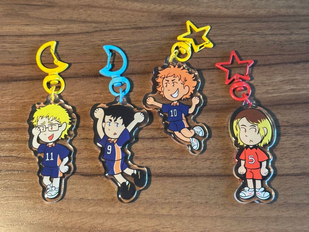 Hinata, Kageyama, Kenma and Tsukki BUNDLE